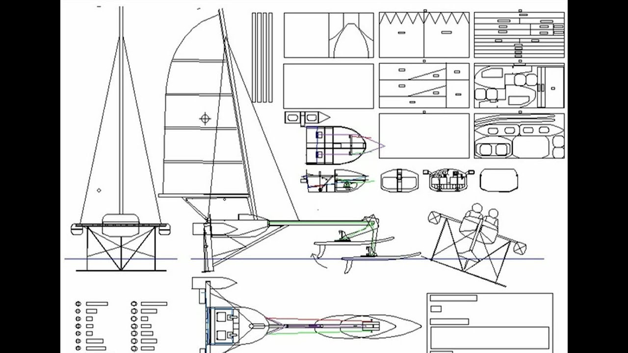 Hydrofoil Sailboat Design Montage "Valkyrie" - YouTube