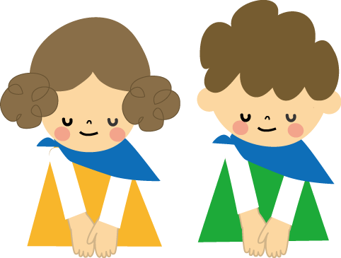 お礼 お辞儀 のイラスト 無料 フリー 素材