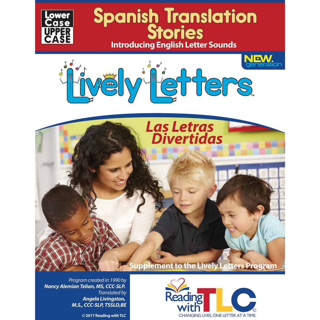 New Generation Lively Letters Spanish Translations Phonics Stories F Reading With Tlc