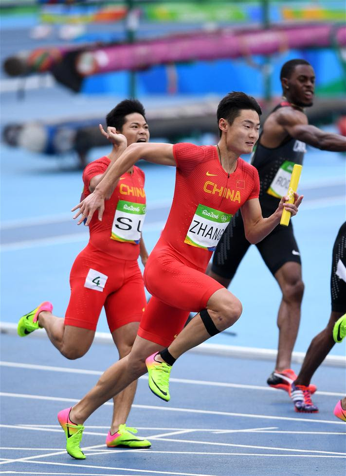 男子百米接力中国37秒进决赛日本破亚洲纪录 国际在线