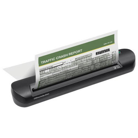Brother DSmobile 610 Portable Document Scanner, Upto 100 Scans Per Day Duty Cycle, 600 dpi Optical Resolution, 1 Sheet Paper Capacity