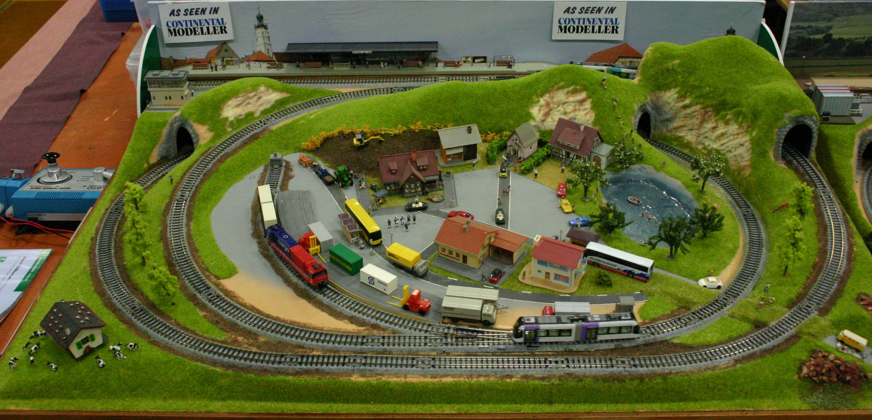 2013 - Solent Model Railway Group - Eurotrack Model Exhibition - Bodem 