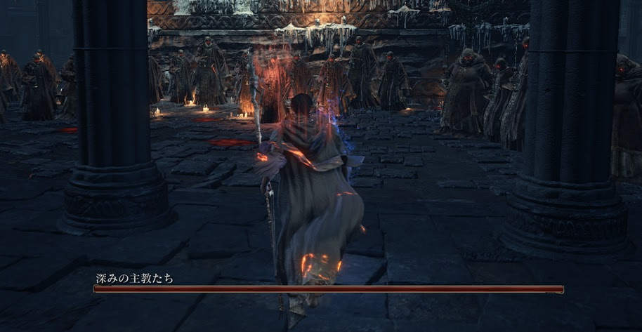 ダークソウル3 ボス 深みの主教たち 深みの聖堂 ゲームの玉子様