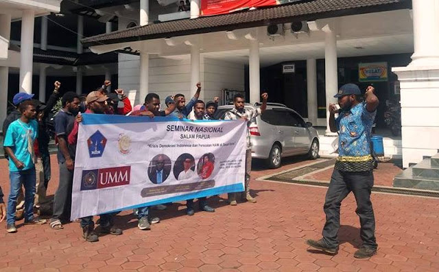 Seminar Dibatalkan,AMPDK Turun Aksi Mimbar Bebas Dan Klarifikasi Ruang Demokrasi