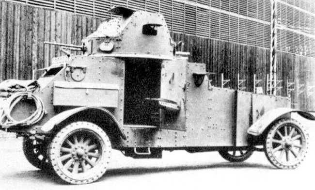 French Armoured Cars  Quartermaster Section