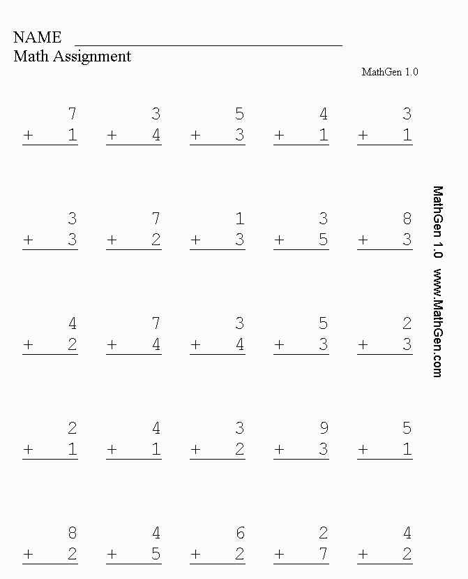 Free Math Worksheets for K-6 - Teacher Lesson Plan