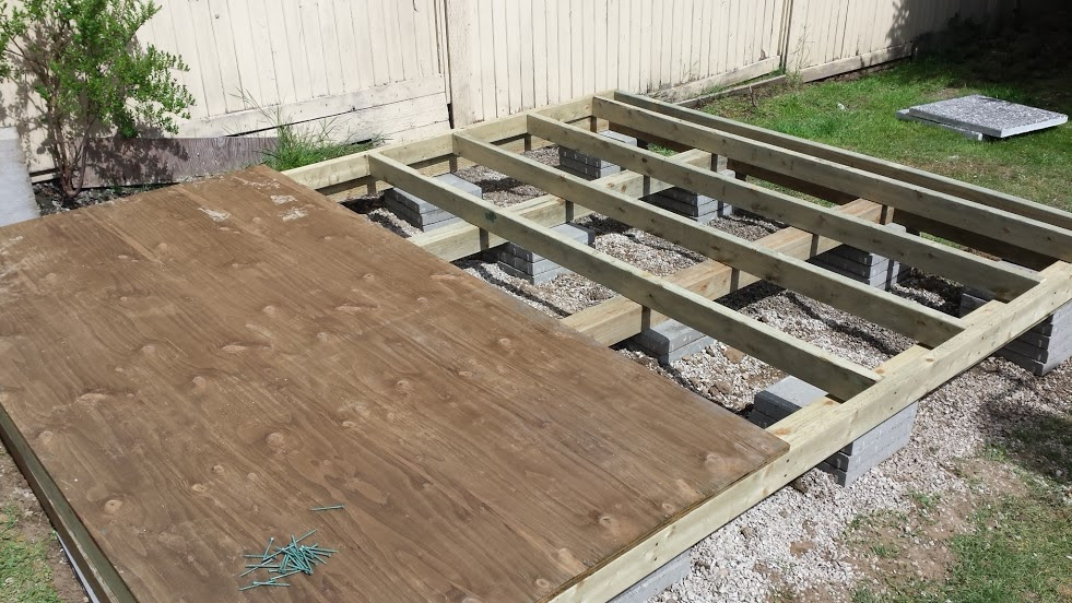 Foundation for lifetime shed - Storage shed maker