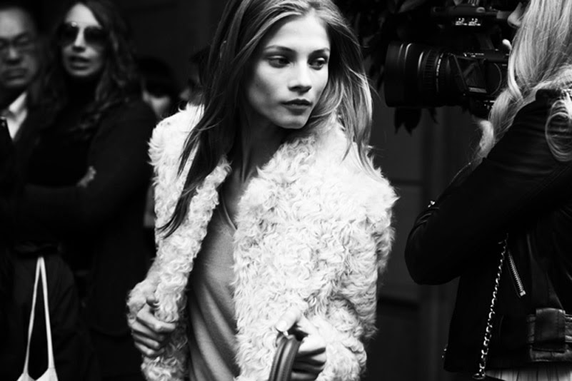 Fashion Model Anna Selezneva, Alexander Wang Diego bag, Style inspiration, Fashion photography, Long hair