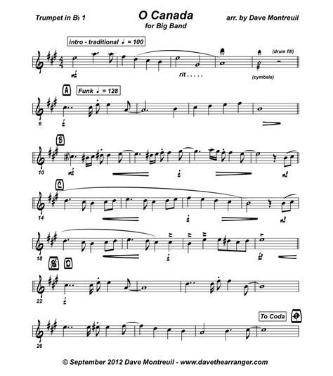 big band page