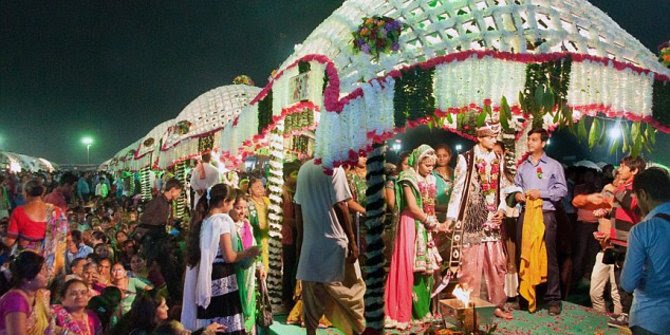 Taipan India biayai nikah massal 236 perempuan tak punya ayah