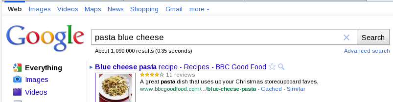 Google is good at this