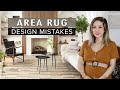 sizes of area rugs for living room