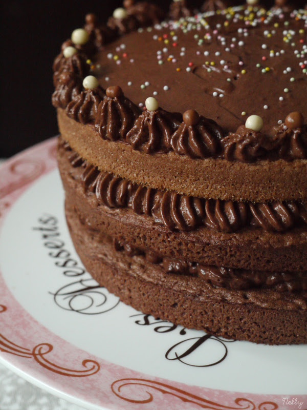 Gateau D Anniversaire Layer Cake Au Chocolat Cuisine Temeraire