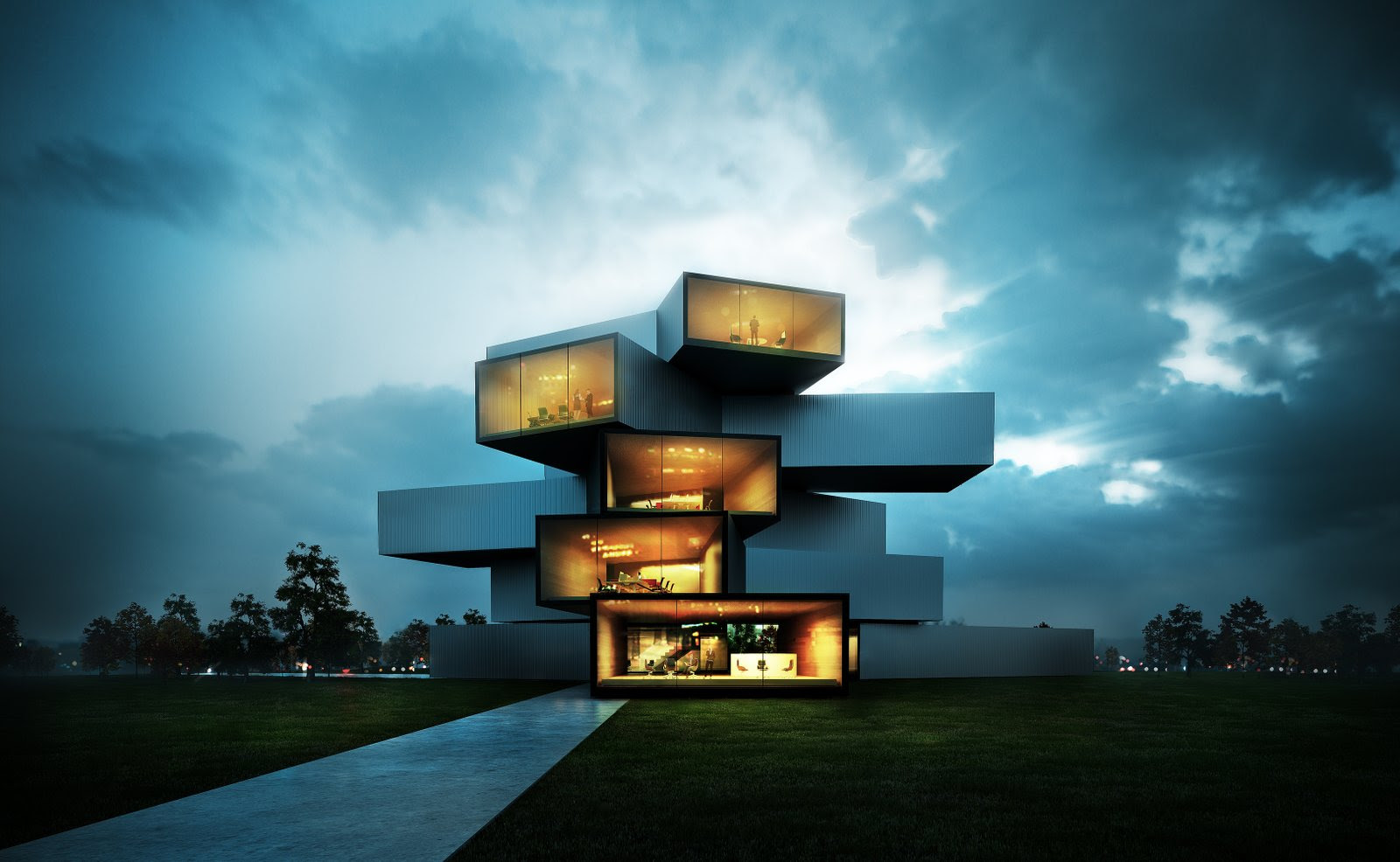25 Awesome Examples Of Modern House - The WoW Style