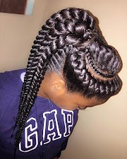 Trends Updo Goddess Braids, Viral!