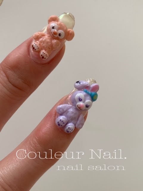 ダッフィーフレンズ ６ １７ Couleur Nail