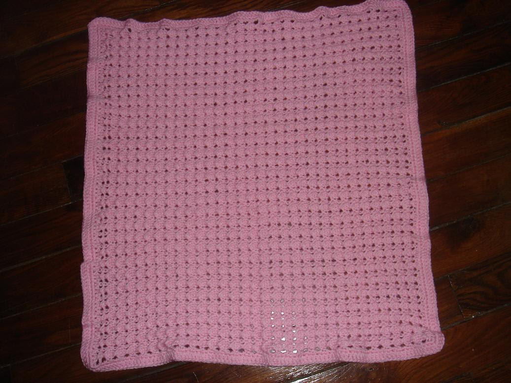 Couverture De Bebe Au Tricot