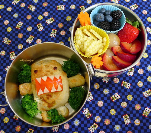Domokun Calzone Bento by sherimiya ♥