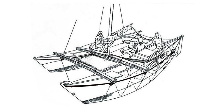 Download Catamaran Drawing at GetDrawings | Free download