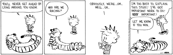 Calvin and Hobbes