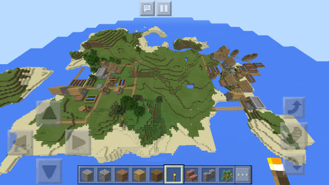 Minecraft Pe 村がある島にスポーンするシード値 Seed 12選 Surilog
