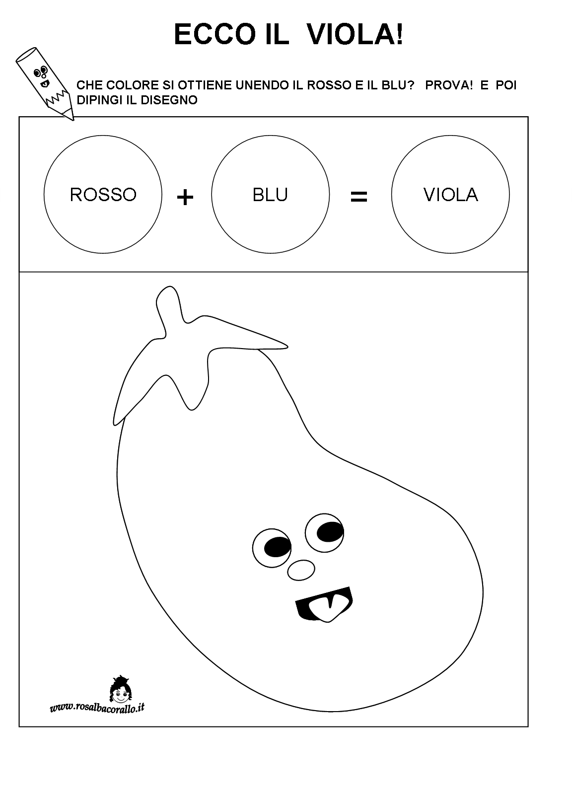 Schede didattiche sui colori secondari
