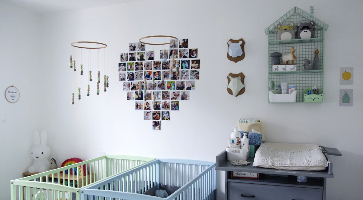 La Jolie Chambre De Bebe De Mes Jumeaux Famille En Chantier