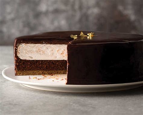 sacher smores torte bake  scratch