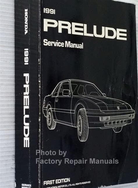 Free Free 1991 Honda Prelude Repair Manual (PDF / ePub)