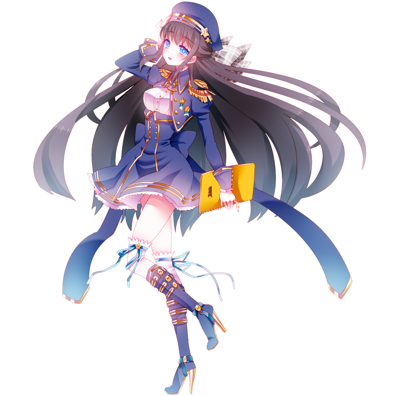 寝子祭 輝きの世界へ 軍服ワンピ イラスト詳細 らっかみ