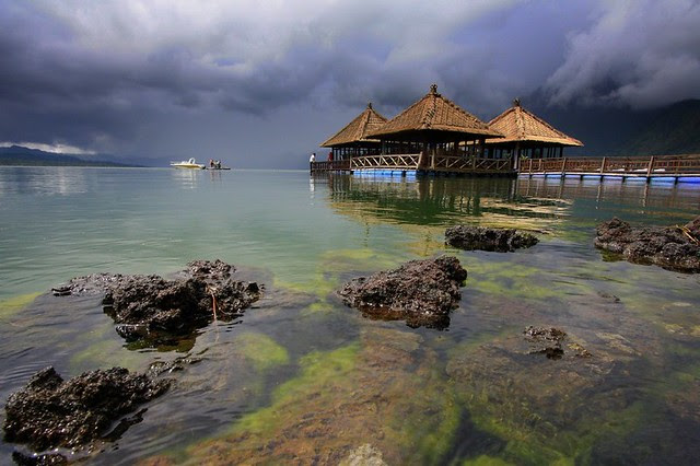 Lake Side View Kedisan Floating Restaurant & Water Sport - Bali