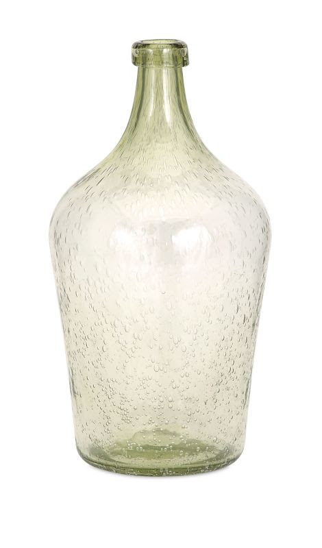 IMAX Home 65430 Bryn Green Bubble Glass Jug Home Decor Decorative
