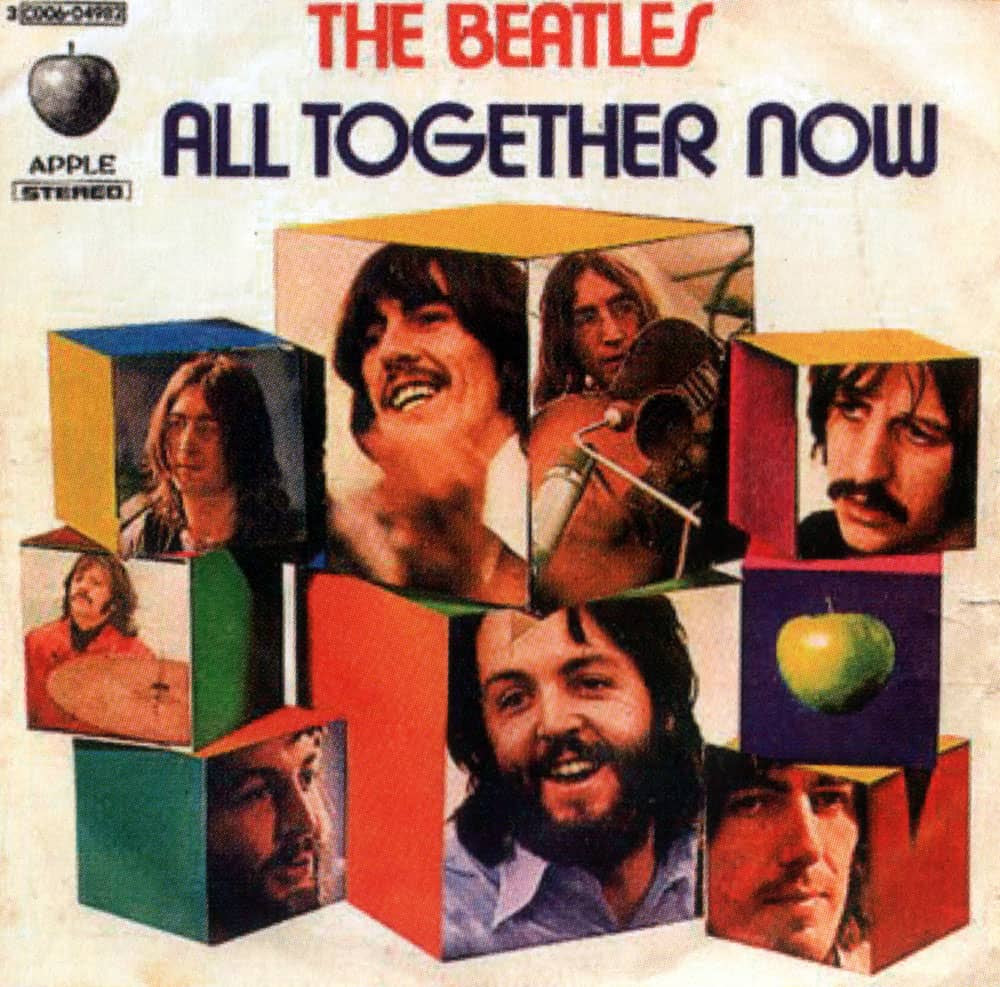 All Together Now single artwork - Italy | The Beatles Bible