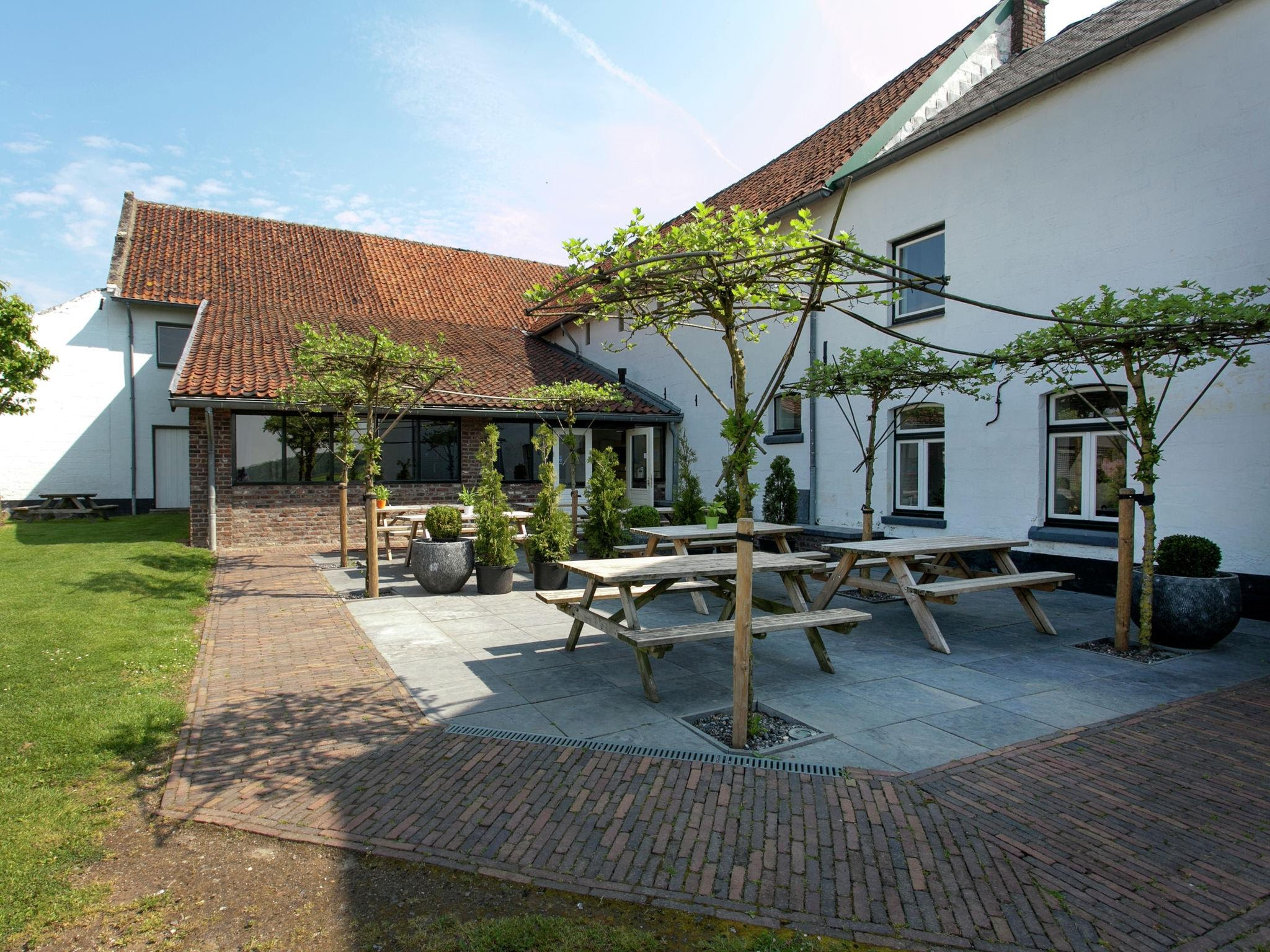 Spacious farmhouse in Limburg near forest Margraten Netherlands