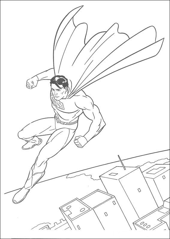 Download Kids-n-fun.com | 51 coloring pages of Superman