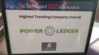 Power Ledger Named Australia’s Highest Trending Company in Techboard WA Awards