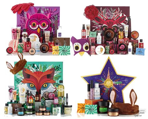 body shop beauty advent calendar   ldn
