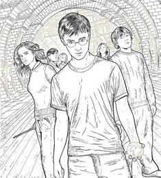 Download Harry Potter Coloring Book App - 50+ Crafter Files for Cricut, Silhouette and Other Machine