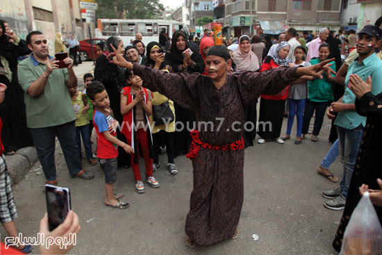  الرقص والفرحة بالانتخابات الرئاسية -اليوم السابع -10 -2015