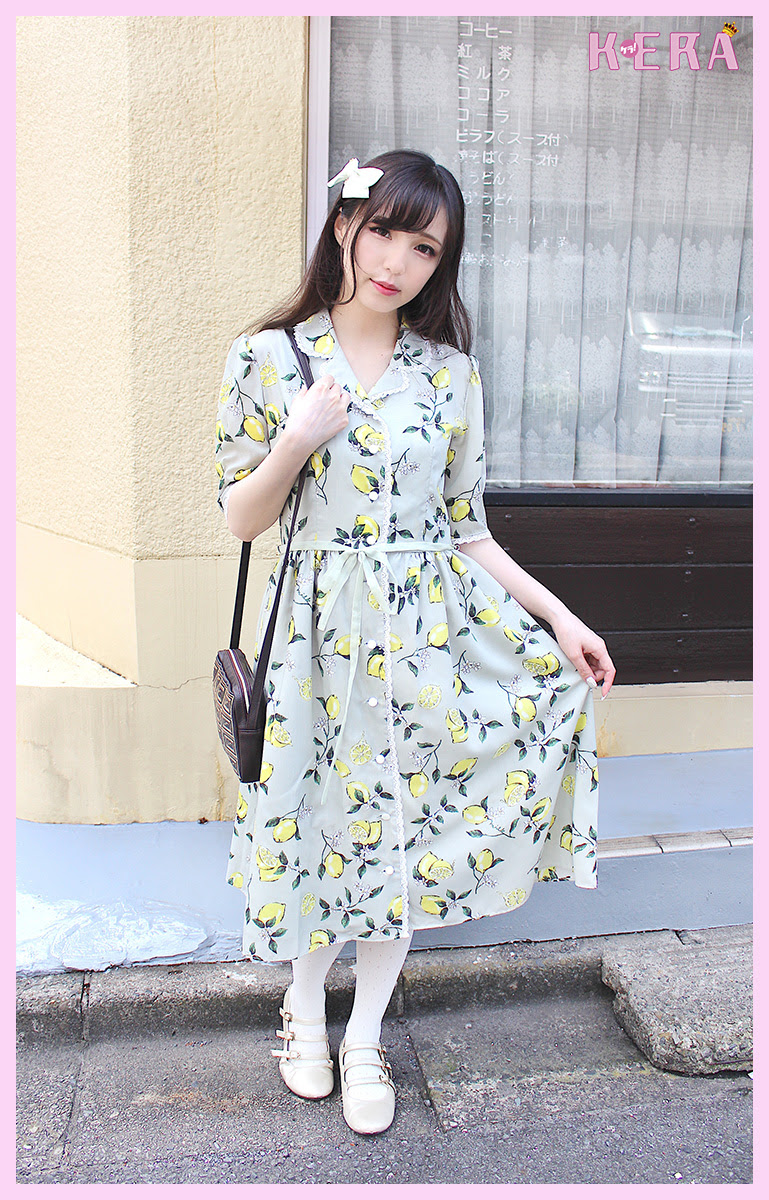 ケラ モの私服スナップ 皆方由衣ちゃんのファッション テーマは 夏レモン Kera Style ケラ スタイル