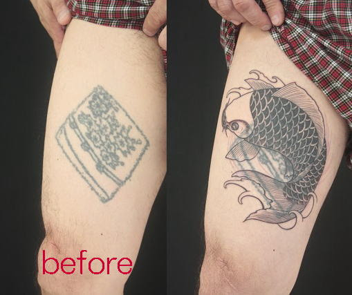 カバーアップtattooな日 栃木県鹿沼市 宇都宮市のドラゴンタトゥースタジオ Dragontattoostudio