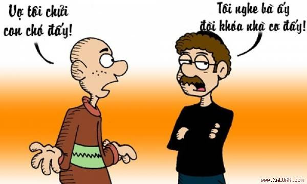 Mất mặt với hàng xóm vì vợ làm ầm ĩ