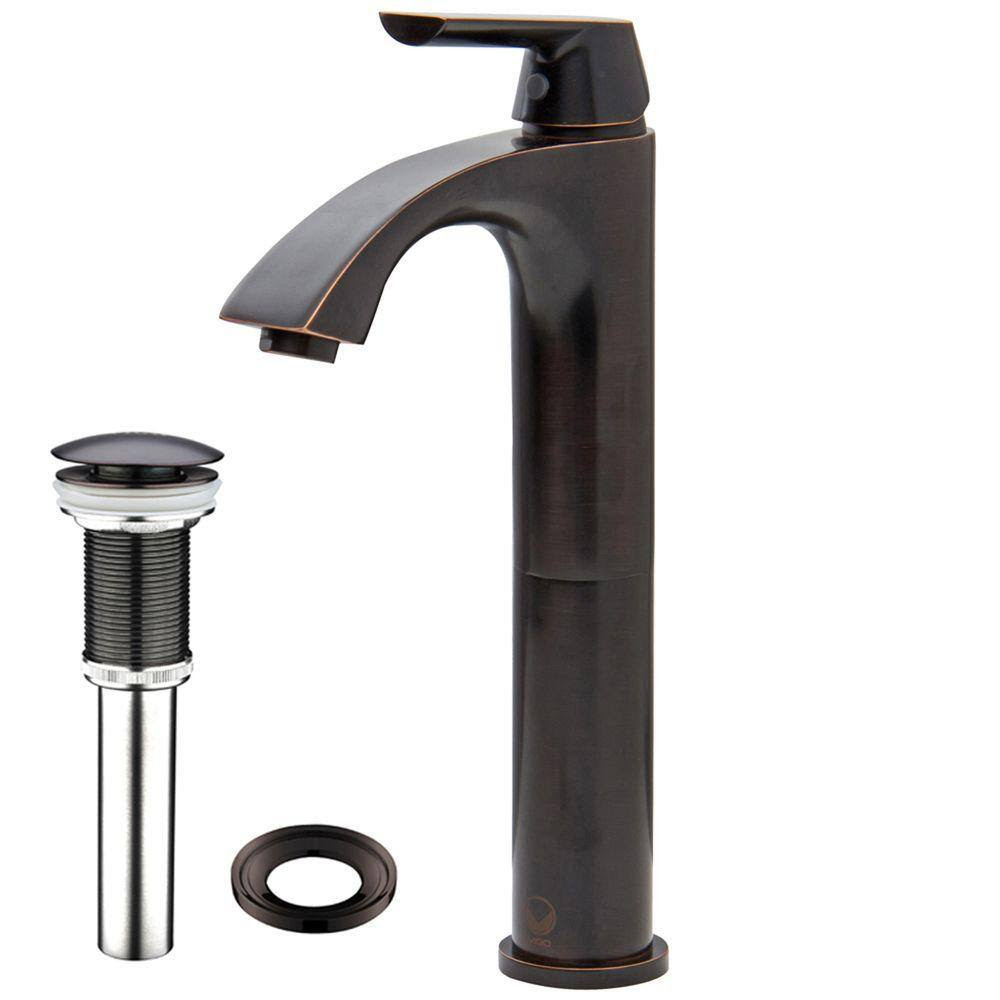 Vigo Linus Single Hole Single-Handle Vessel Bathroom ...