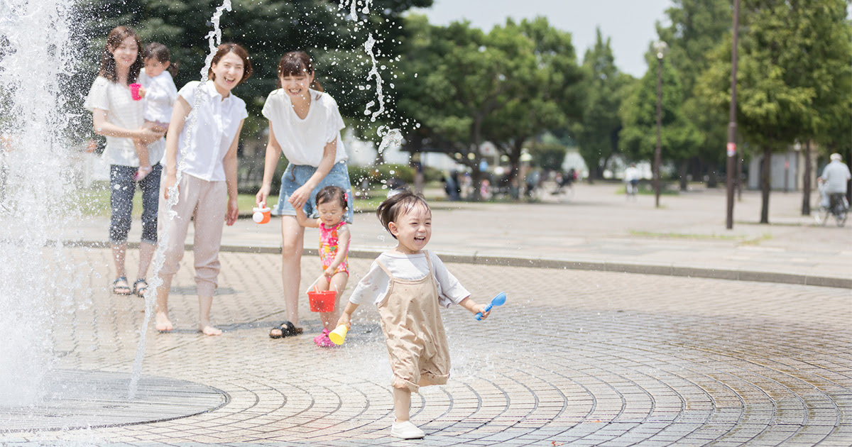 おでかけpinto 無料 格安で楽しめる 水遊び じゃぶじゃぶ池スポット 大阪 兵庫 京都 関西編 Pinto スタジオアリス
