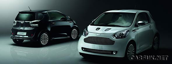 The Aston Martin Cygnet Launch Editions