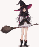 女の子 少女 オリジナル 魔女 Pixiv年鑑 B