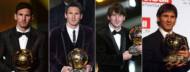 Leo Messi conquistó su cuarto Balón de Oro Leo Messi conquistó su cuarto Balón de Oro