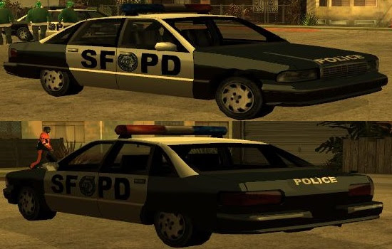 64 Gta Sa Lspd Police Car Mod  HD