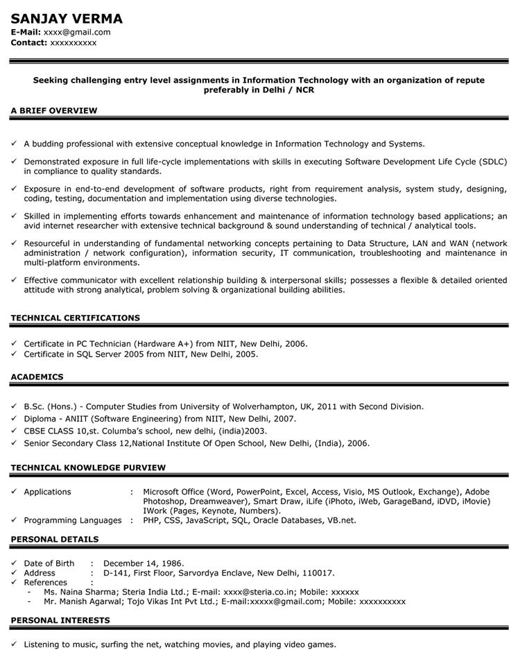 Marketing Resume Sample - Sample Resume for Marketing ...