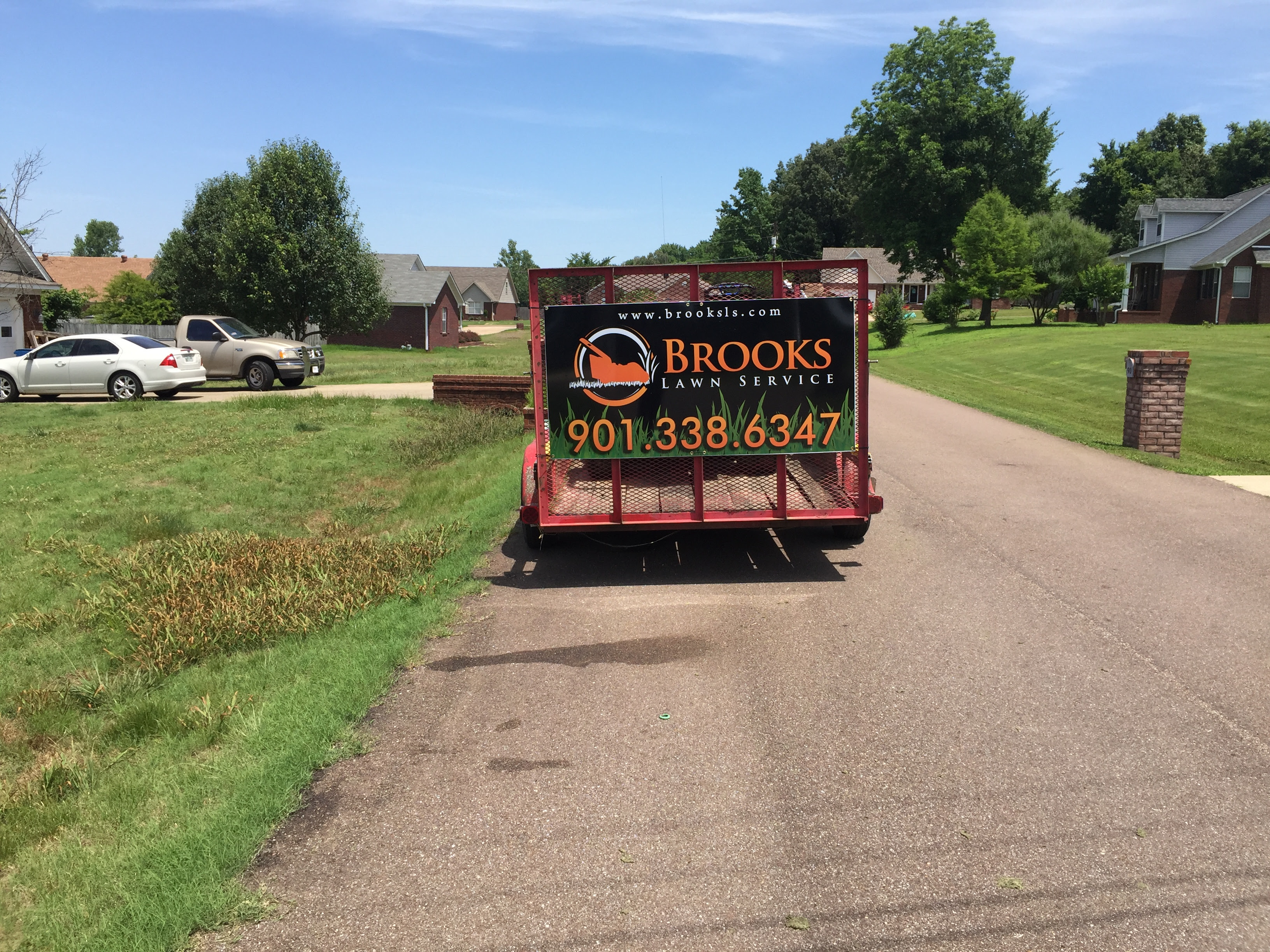 Supporting Small Business Brooks Lawn Service, LLC